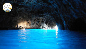 Blue grotto in Capri