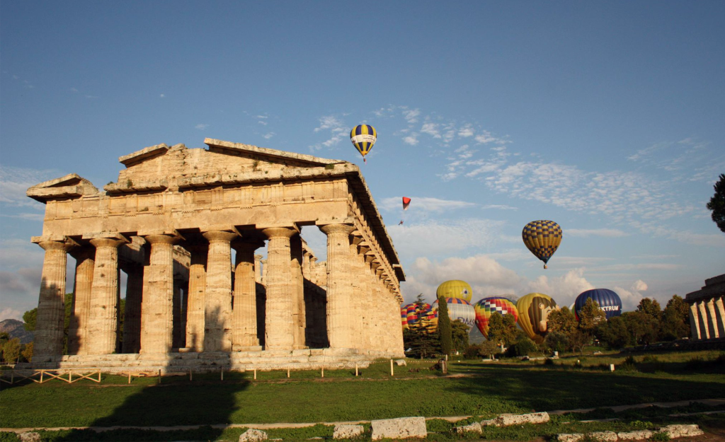 Paestum Ballon Sky Tour Cilento