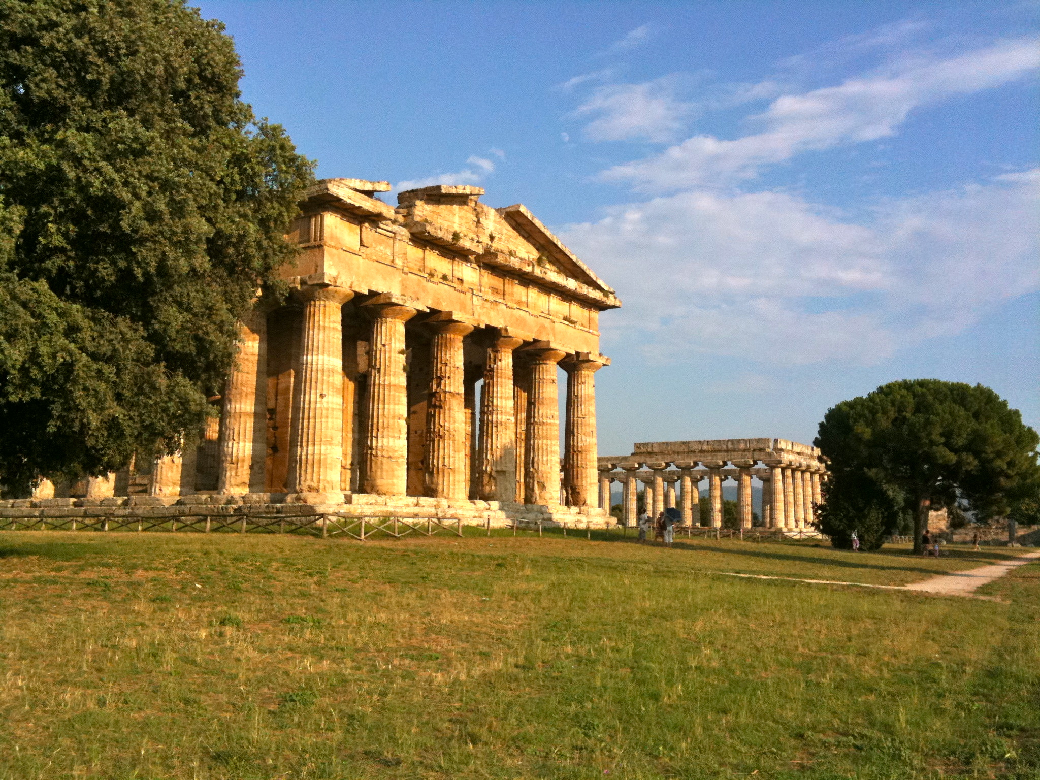 Campania Paestum Ruins Temples